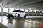 Lexus RC F on Vossen Wheels (VFS4) 2017 года